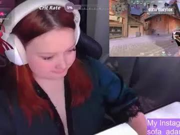 _sofia_adam_ — For sweet pussy vibrations [22 tokens left] #bigboobs #milf #redhead #bigass #curvy