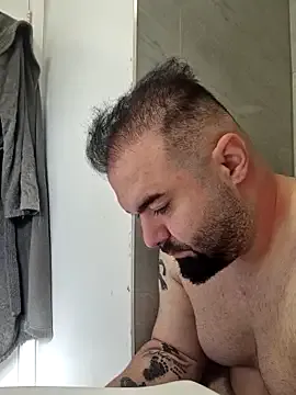 Big-Turkish-guy — Wank and cum