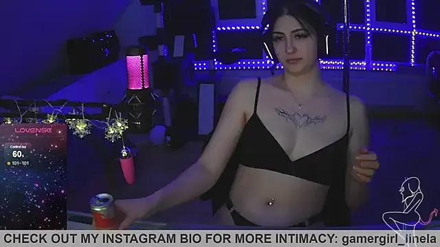 Gamergirl-Linela — LT Gets Shower Video